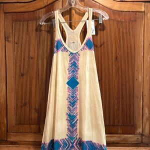 COPY - NWT Balinese tie dye print maxi dress by Chaser size medium